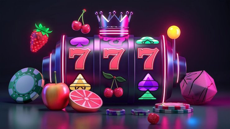 Colorful bingo cards displaying number grids with marked spaces and dauber markers